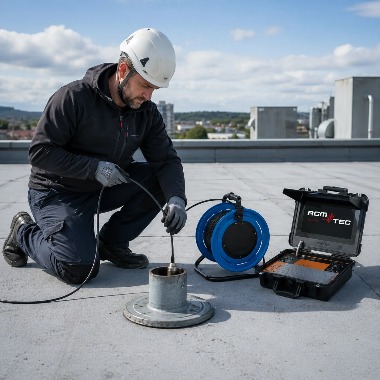 Inspección de chimeneas industriales