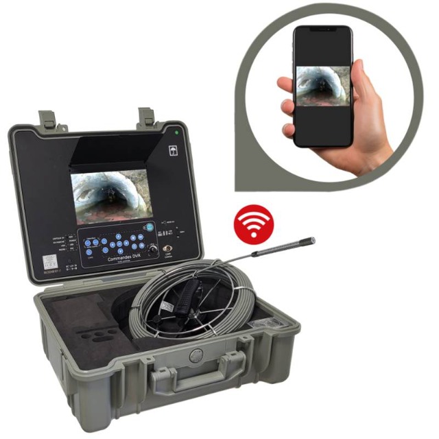 Tubicam HD R14 - Cámara inspección tuberías con diámetro reducido